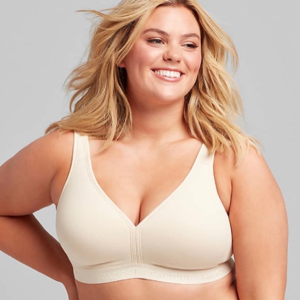 Cotton Lightly Lined No-Wire Full Coverage Bra